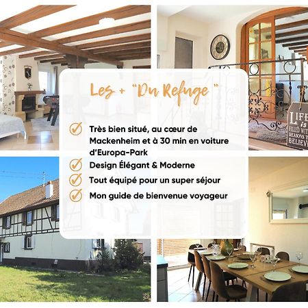 Le Refuge "Domaine Harmonieux" 30 Min Europa-Park Villa Mackenheim Buitenkant foto